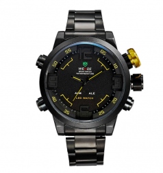 Мужские LED часы Weide WH-2309
                                                                                        (Цвет: Чёрный с жёлтым  )
                                                    