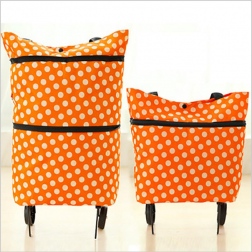 Складная сумка на колесиках
                                                                                        (Цвет: Оранжевый  )
                                                    
