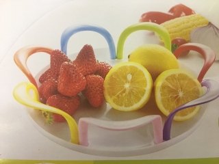 Оригинальная тарелка для фруктов с ручками-лепестками
                                                                                        (1: -  )
                                                    
