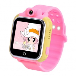Умные детские часы с GPS Smart Baby Watch GW1000 (G75)
                                                                                        (Цвет: Жёлто-розовые  )
                                                    