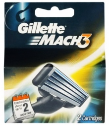 Мужские кассеты Gillette Mach3 (Реплика)
                                                                                        (Количество в упаковке: 4 шт.  )
                                                    