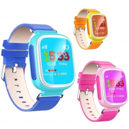 Умные детские часы с GPS Smart Baby Watch Q60S
                                                                                        (Цвет: Чёрный  )
                                                    