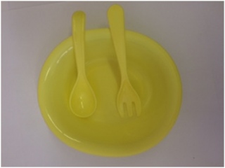Набор посуды для детей
                                                                                        (Цвет: Жёлтый  )
                                                    