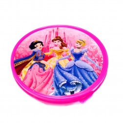 Детский пластиковый пищевой контейнер DISNEY
                                                                                        (Рисунок: Принцессы,  Цвет: Розовый)
                                                    