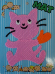 Противоскользящий детский коврик Suction Mat
                                                                                        (Форма: Кошка  )
                                                    