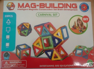Магнитный конструктор MAG BUILDING, 28 деталей
                                                                                        (Наименование: Магнитный конструктор MAG BUILDING, 28 деталей  )
                                                    