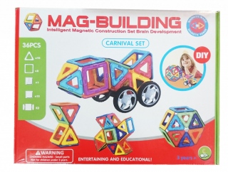 Магнитный конструктор MAG BUILDING, 36 деталей
                                                                                        (1: -  )
                                                    