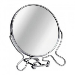 Зеркало настольное двухстороннее с увеличением
                                                                                        (Диаметр: 13,5 см,  Артикул: 6)
                                                    