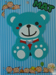 Противоскользящий детский коврик Suction Mat
                                                                                        (Форма: Медвежонок  )
                                                    