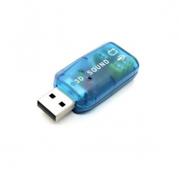 USB звуковая карта 3D Sound
                                                                                