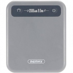 Компактное зарядное устройство REMAX RPP-51 PINO POWER BANK, 2500mAh
                                                                                        (Цвет: Серый  )
                                                    