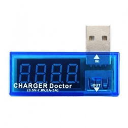 USB тестер - напряжение и сила тока
                                                                                