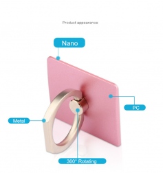 Универсальный держатель для смартфона iRING
                                                                                        (Цвет: Розовый  )
                                                    