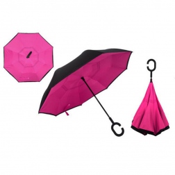Зонт Наоборот
                                                                                        (Рисунок: Розовый однотонный  )
                                                    