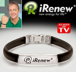 Энергетический браслет для занятий спортом iRenew
                                                                                