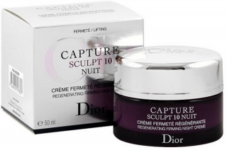 Ночной крем для лица Christian Dior Capture Sculpt 10 NUIT Reg Firming Creme 50ml
                                                                                        (1: -  )
                                                    