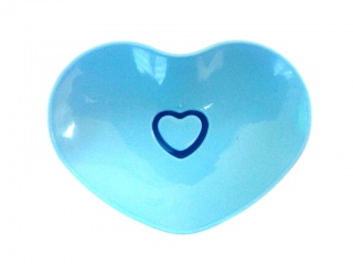 Мыльница двухцветная пластиковая в форме сердца
                                                                                        (Цвет: Голубой  )
                                                    